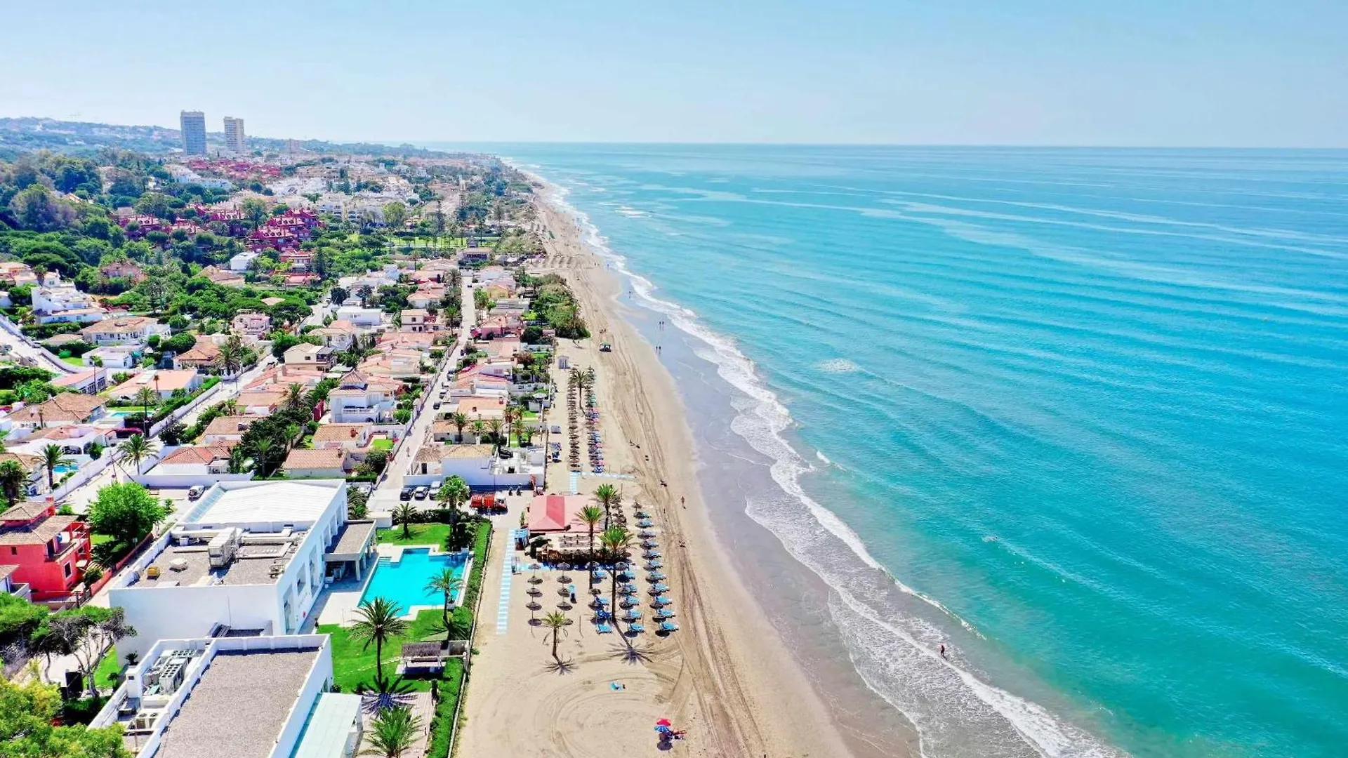 1104 First Line Beach Apartment Golden Beach Pool Marbellac Espagne